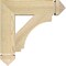 Ekena Millwork Imperial Arts & Crafts Rough Sawn Bracket, Douglas Fir, 4"W x 18"D x 18"H BKT04X18X18IMP03RDF - alternate 4